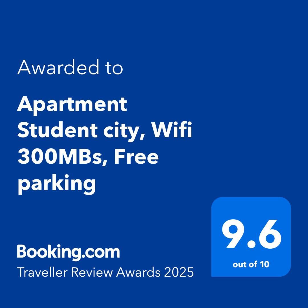 Apartment Student City, Wifi 300Mbs Belgrado Esterno foto